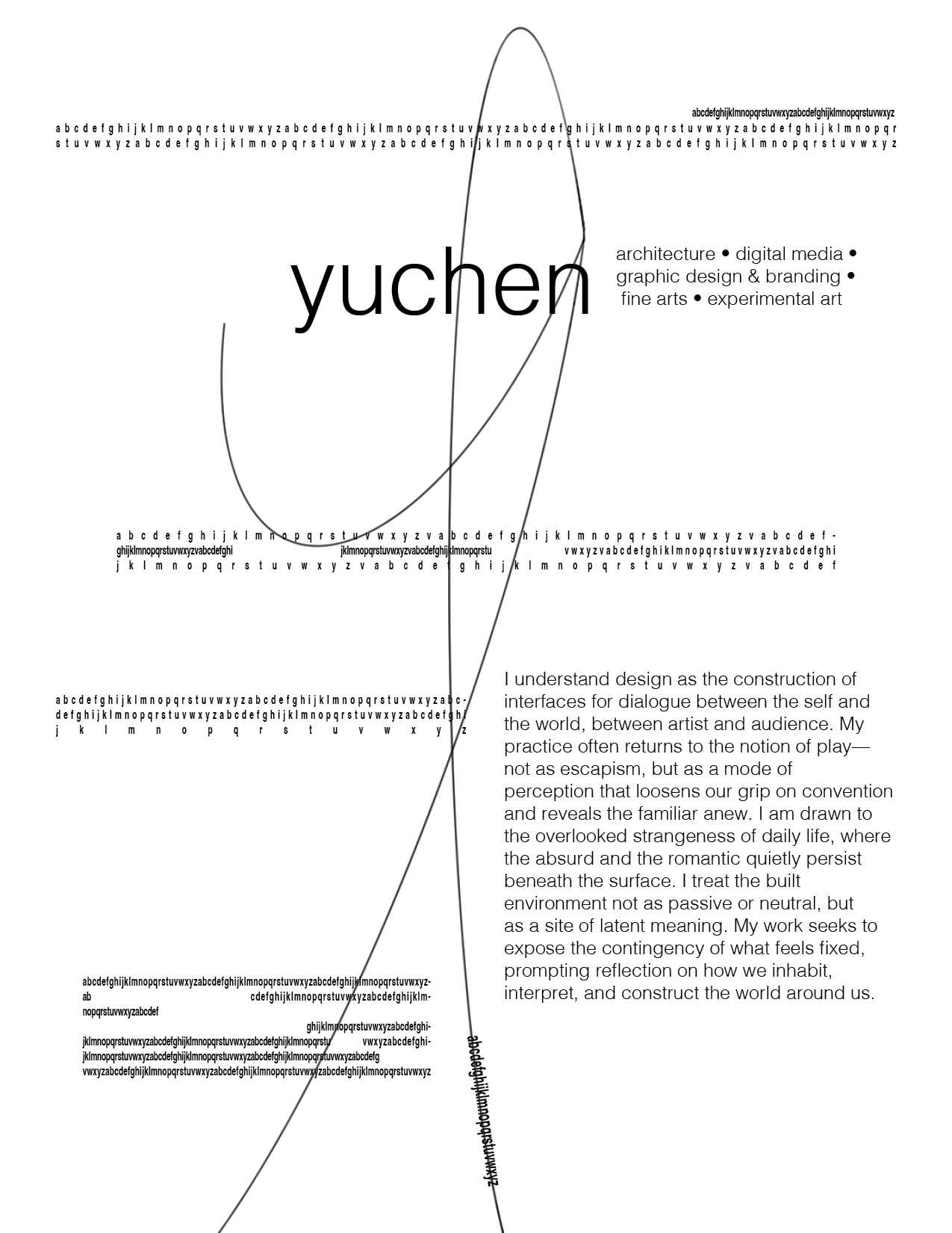 typography portfolio
